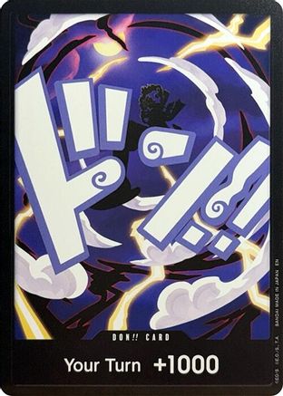 DON!! Card (GEAR5 Luffy) - Premium Booster -The Best- Vol. 2 Foil