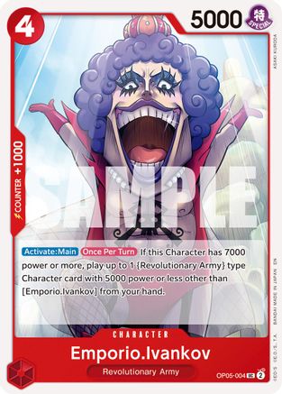 Emporio.Ivankov (Reprint) (OP05-004) - Premium Booster -The Best- Vol. 2