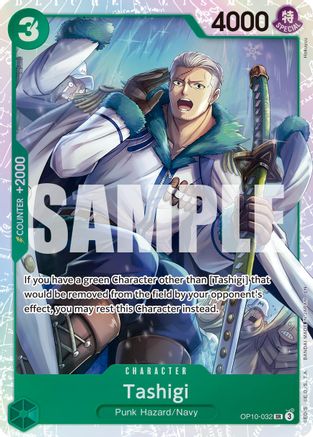 Tashigi (Reprint) (OP10-032) - Premium Booster -The Best- Vol. 2 Foil