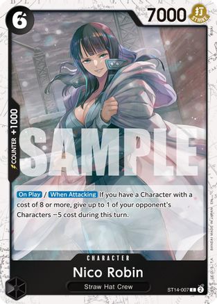 Nico Robin - ST14-007 (Pirate Foil) (ST14-007) - Premium Booster -The Best- Vol. 2 Foil