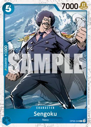 Sengoku - OP06-049 (Pirate Foil) (OP06-049) - Premium Booster -The Best- Vol. 2 Foil