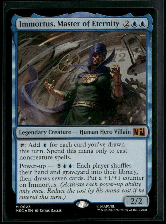 Commander: Marvel Super Heroes Immortus, Master of Eternity Foil #623