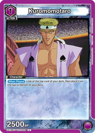 Kuromomotaro (Box Topper Foil) (UE13BT/YYH-1-009) - UE13BT Yu Yu Hakusho Ghost Files Foil