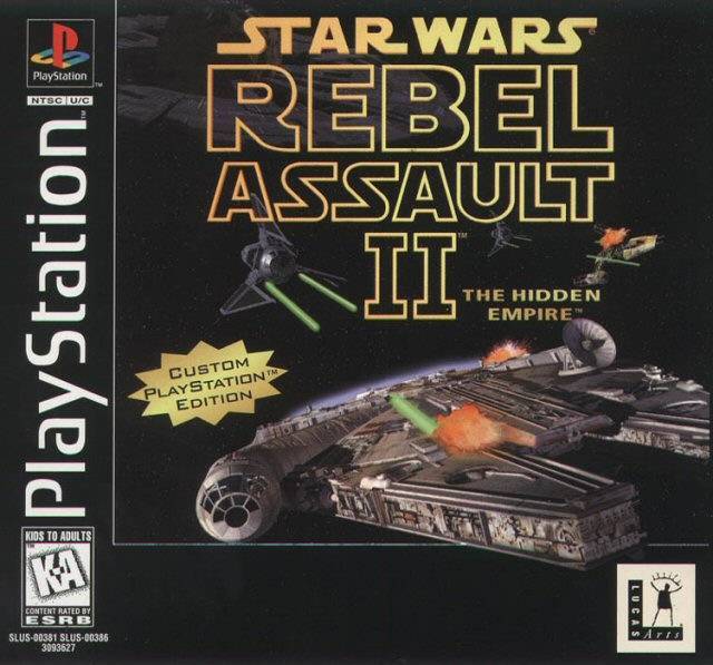 Star Wars Rebel Assault II The Hidden Empire (Playstation)