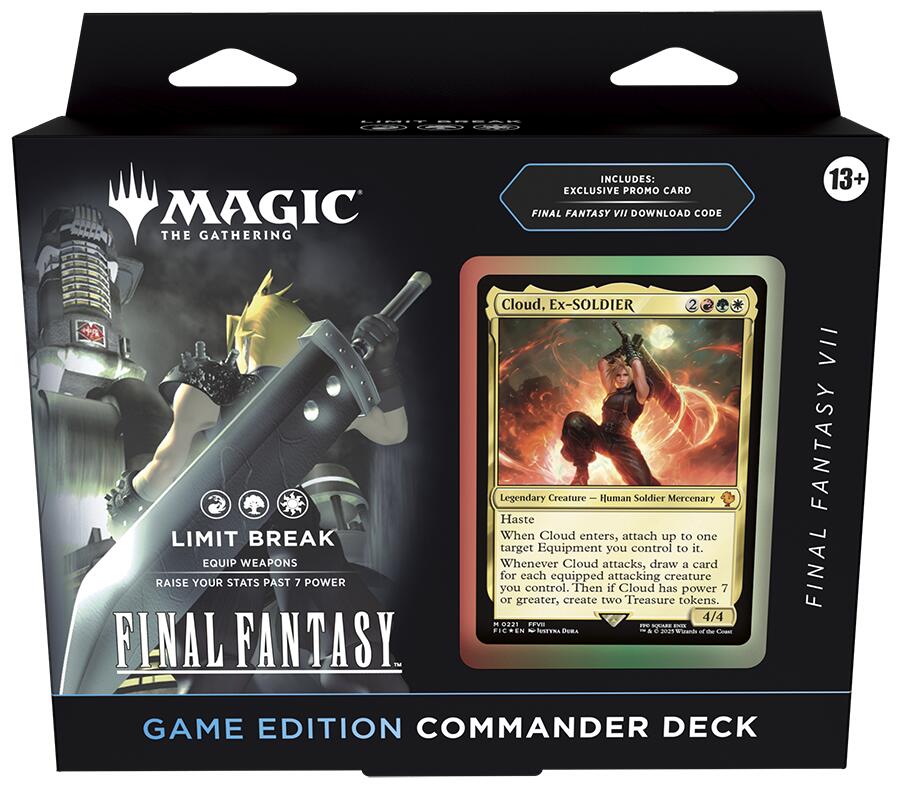 FINAL FANTASY Commander Deck - FINAL FANTASY VII Limit Break (Game Edition) [FIC] - Golden Apple Comics
