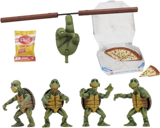 TEENAGE MUTANT NINJA TURTLES 1/4 SCALE BABY TURTLE ACCESSORY SET (1990 MOVIE)