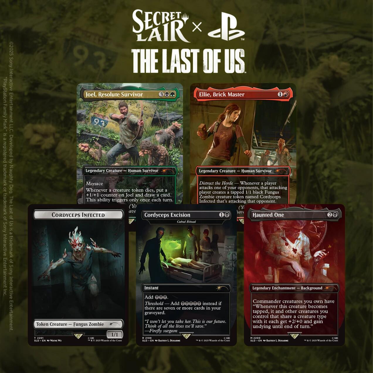 Secret Lair x The Last of Us Part I - Non-Foil Edition [SLD] - Golden Apple Comics