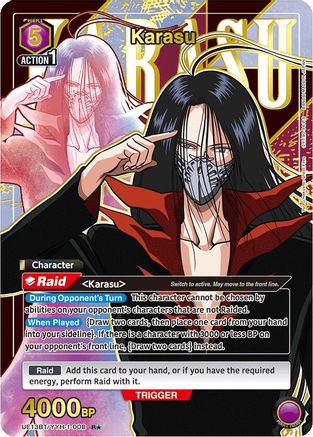 Karasu (008) (R*) (UE13BT/YYH-1-008) - UE13BT Yu Yu Hakusho Ghost Files Foil