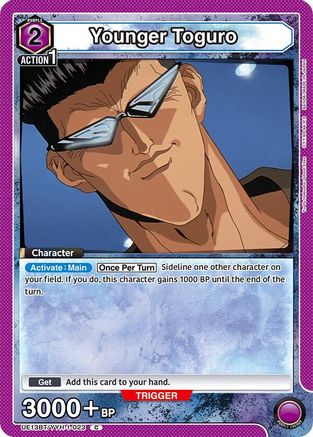 Younger Toguro (023) (UE13BT/YYH-1-023) - UE13BT Yu Yu Hakusho Ghost Files