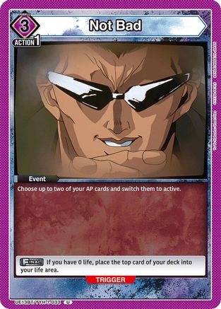 Not Bad (UE13BT/YYH-1-033) - UE13BT Yu Yu Hakusho Ghost Files