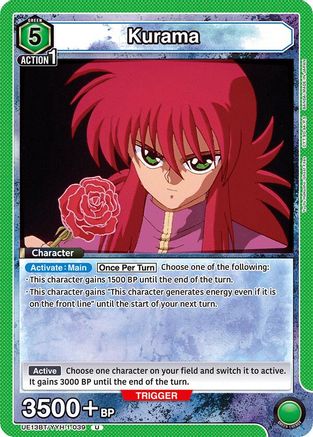 Kurama (039) (UE13BT/YYH-1-039) - UE13BT Yu Yu Hakusho Ghost Files