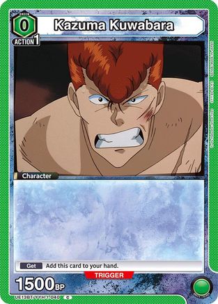 Kazuma Kuwabara (040) (UE13BT/YYH-1-040) - UE13BT Yu Yu Hakusho Ghost Files