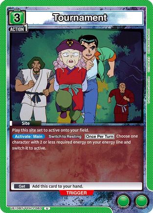 Tournament (UE13BT/YYH-1-063) - UE13BT Yu Yu Hakusho Ghost Files