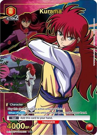 Kurama (073) (SR*) (UE13BT/YYH-1-073) - UE13BT Yu Yu Hakusho Ghost Files Foil