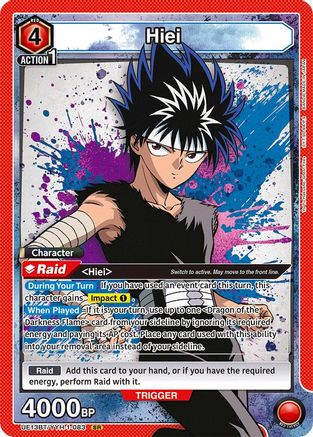 Hiei (083) (UE13BT/YYH-1-083) - UE13BT Yu Yu Hakusho Ghost Files Foil