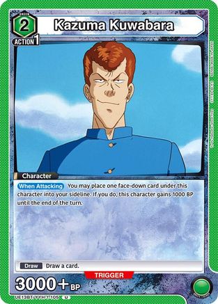 Kazuma Kuwabara (105) (UE13BT/YYH-1-105) - UE13BT Yu Yu Hakusho Ghost Files