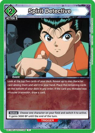 Spirit Detective (UE13BT/YYH-1-109) - UE13BT Yu Yu Hakusho Ghost Files Foil