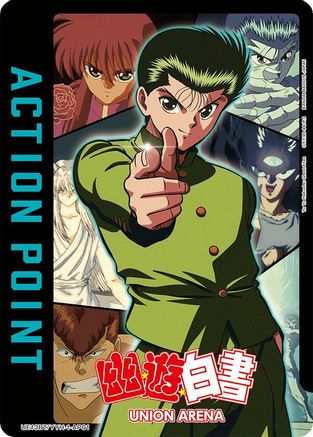 Action Point Card (AP01) (UE13BT/YYH-1-AP01) - UE13BT Yu Yu Hakusho Ghost Files Foil