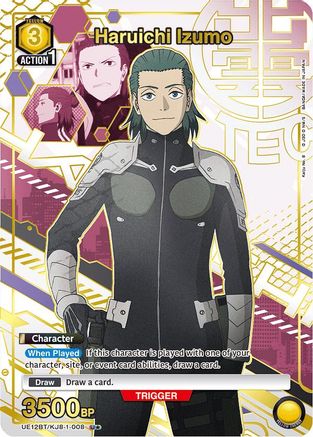 Haruichi Izumo (008) (U*) (UE12BT/KJ8-1-008) - UE12BT Kaiju No 8 Foil