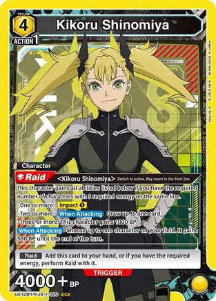 Kikoru Shinomiya (020) (UE12BT/KJ8-1-020) - UE12BT Kaiju No 8 Foil