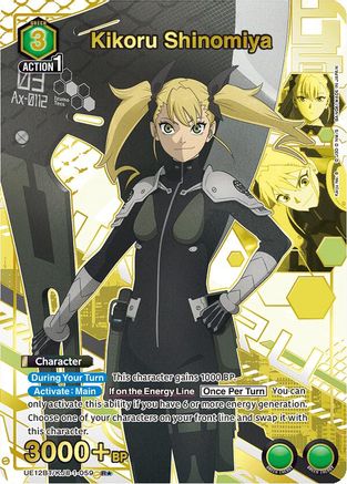 Kikoru Shinomiya (059) (R*) (UE12BT/KJ8-1-059) - UE12BT Kaiju No 8 Foil