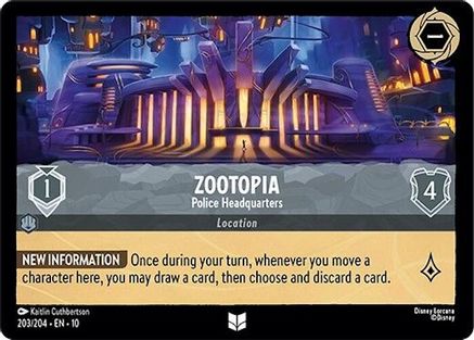 Zootopia - Police Headquarters (203/204) - Whispers in the Well