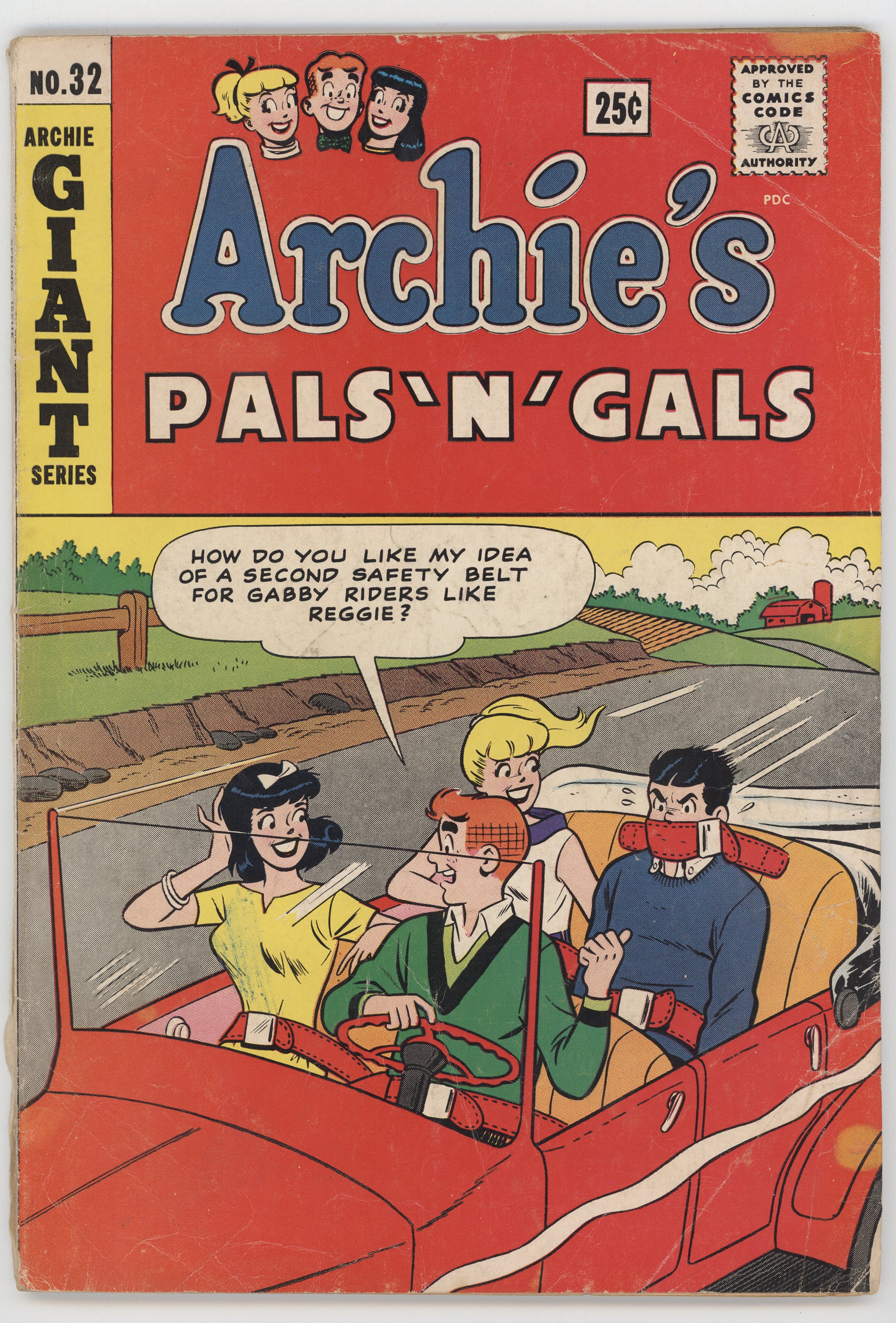 Archie's Pals and Gals 32 Archie 1965 GD VG Betty Veronica Pin-Up