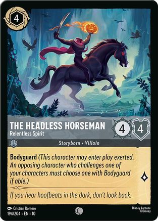 The Headless Horseman - Relentless Spirit (194/204) - Whispers in the Well