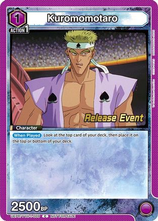 Kuromomotaro (UEPR/YYH-1-009) - UE13BT Yu Yu Hakusho Ghost Files Release Event Cards