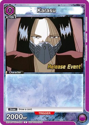Karasu (006) (UEPR/YYH-1-006) - UE13BT Yu Yu Hakusho Ghost Files Release Event Cards