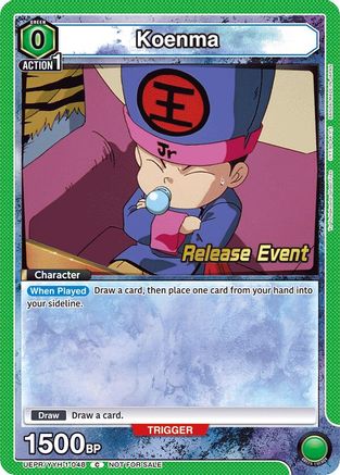 Koenma (048) (UEPR/YYH-1-048) - UE13BT Yu Yu Hakusho Ghost Files Release Event Cards