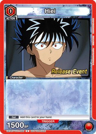 Hiei (080) (UEPR/YYH-1-080) - UE13BT Yu Yu Hakusho Ghost Files Release Event Cards