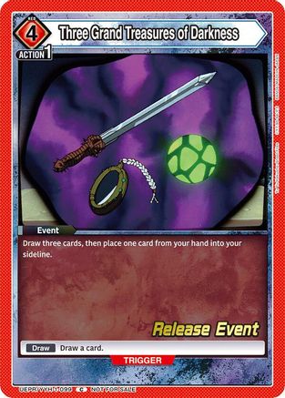 Three Grand Treasures of Darkness (UEPR/YYH-1-099) - UE13BT Yu Yu Hakusho Ghost Files Release Event Cards