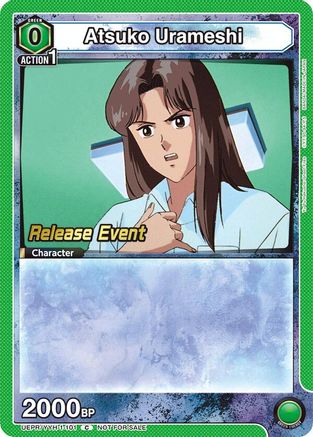 Atsuko Urameshi (UEPR/YYH-1-101) - UE13BT Yu Yu Hakusho Ghost Files Release Event Cards