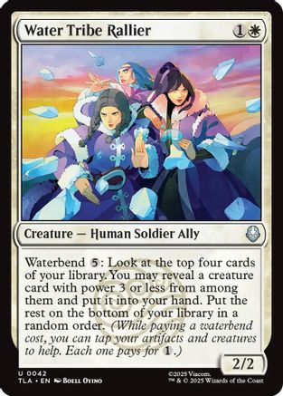 Water Tribe Rallier (TLA-042) - Avatar: The Last Airbender - Golden Apple Comics