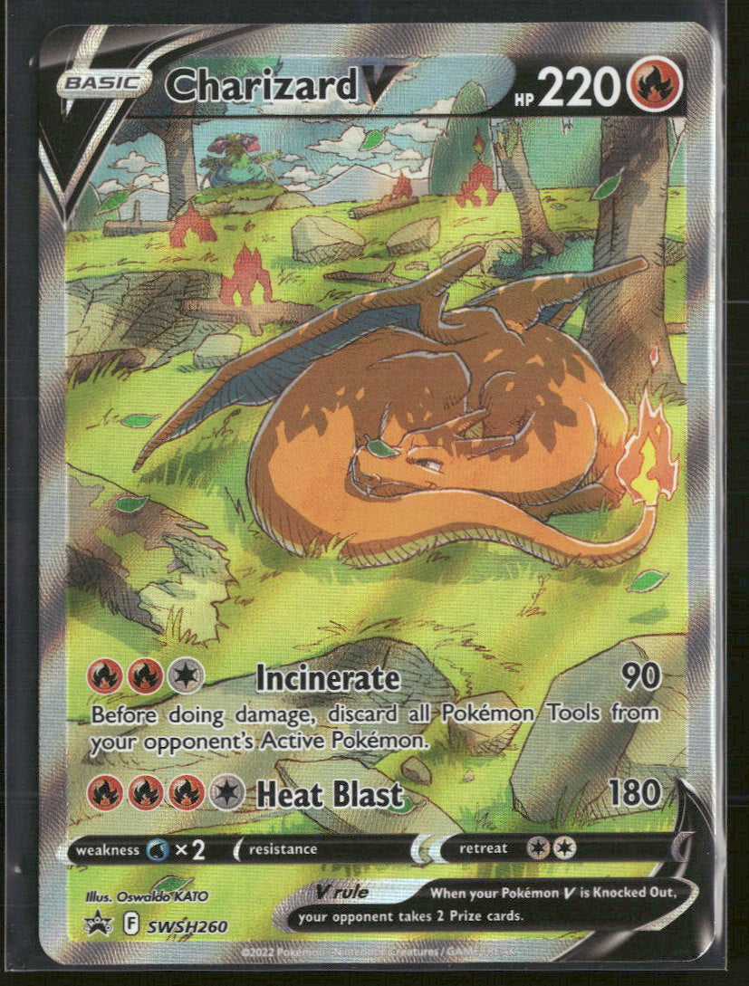 SWSH: Sword & Shield Promo Cards Charizard V #SWSH260