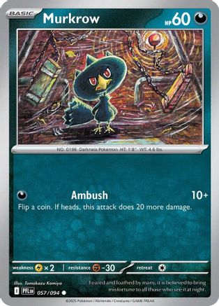 Murkrow 057 - ME02 Phantasmal Flames