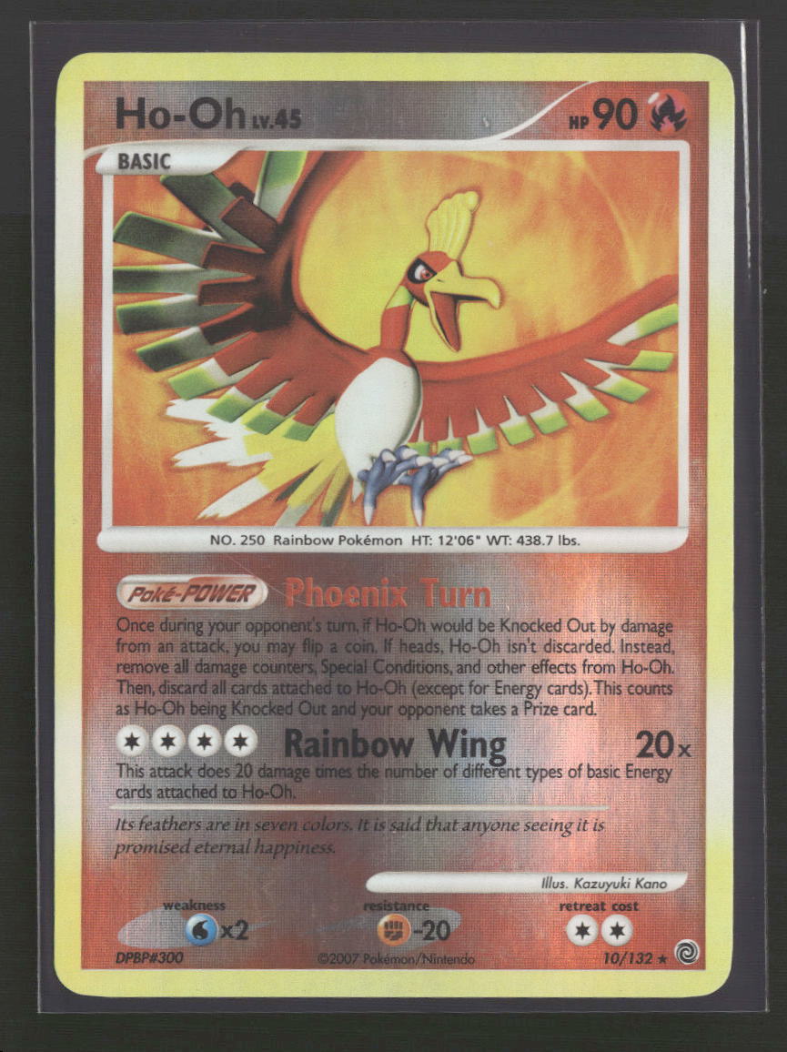 Secret Wonders Ho-Oh Reverse Holo #10/132