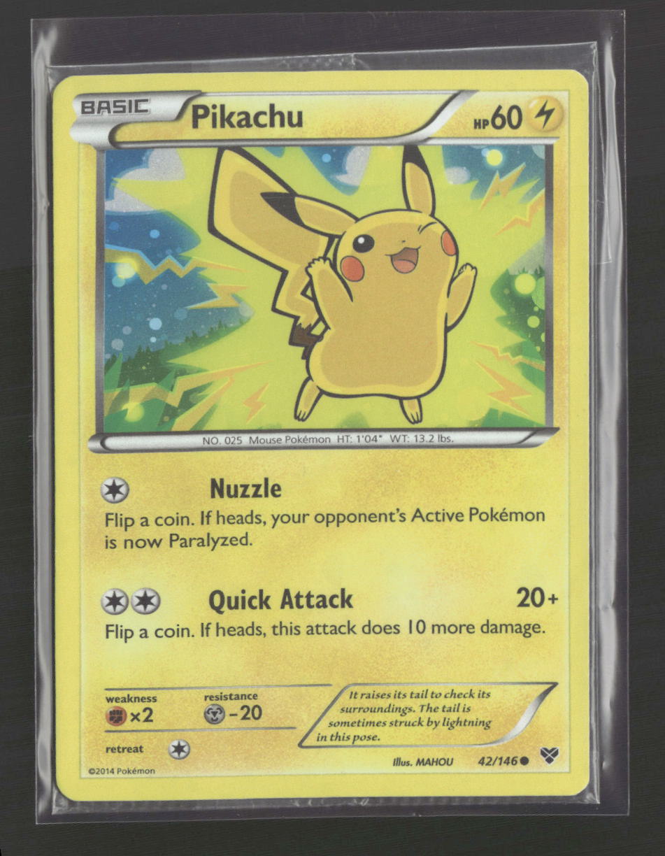 Miscellaneous Cards & Products Pikachu (Movie Promo) #042/146 (Sealed)