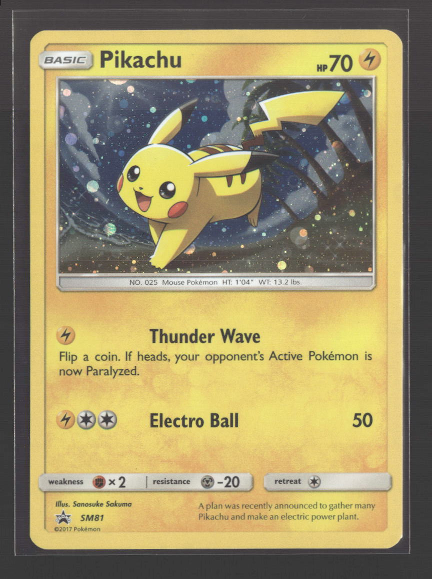 SM Promos Pikachu #SM81