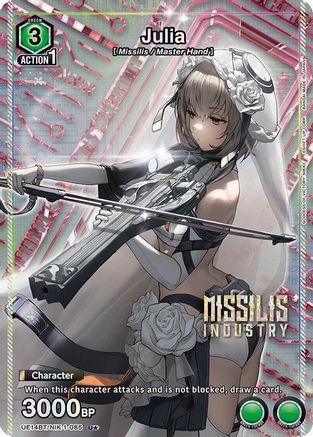 Julia (U*) (UE14BT/NIK-1-085) - UE14BT GODDESS OF VICTORY NIKKE Foil