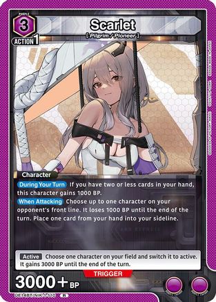 Scarlet (110) (UE14BT/NIK-1-110) - UE14BT GODDESS OF VICTORY NIKKE Foil