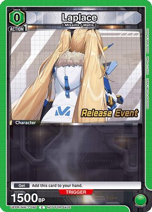 Laplace (090) (UEPR/NIK-1-090) - UE14BT GODDESS OF VICTORY NIKKE Release Event Cards
