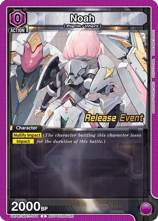 Noah (044) (UEPR/NIK-1-044) - UE14BT GODDESS OF VICTORY NIKKE Release Event Cards