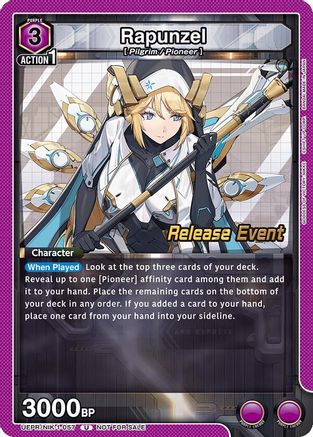 Rapunzel (057) (UEPR/NIK-1-057) - UE14BT GODDESS OF VICTORY NIKKE Release Event Cards