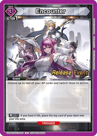 Encounter (063) (UEPR/NIK-1-063) - UE14BT GODDESS OF VICTORY NIKKE Release Event Cards