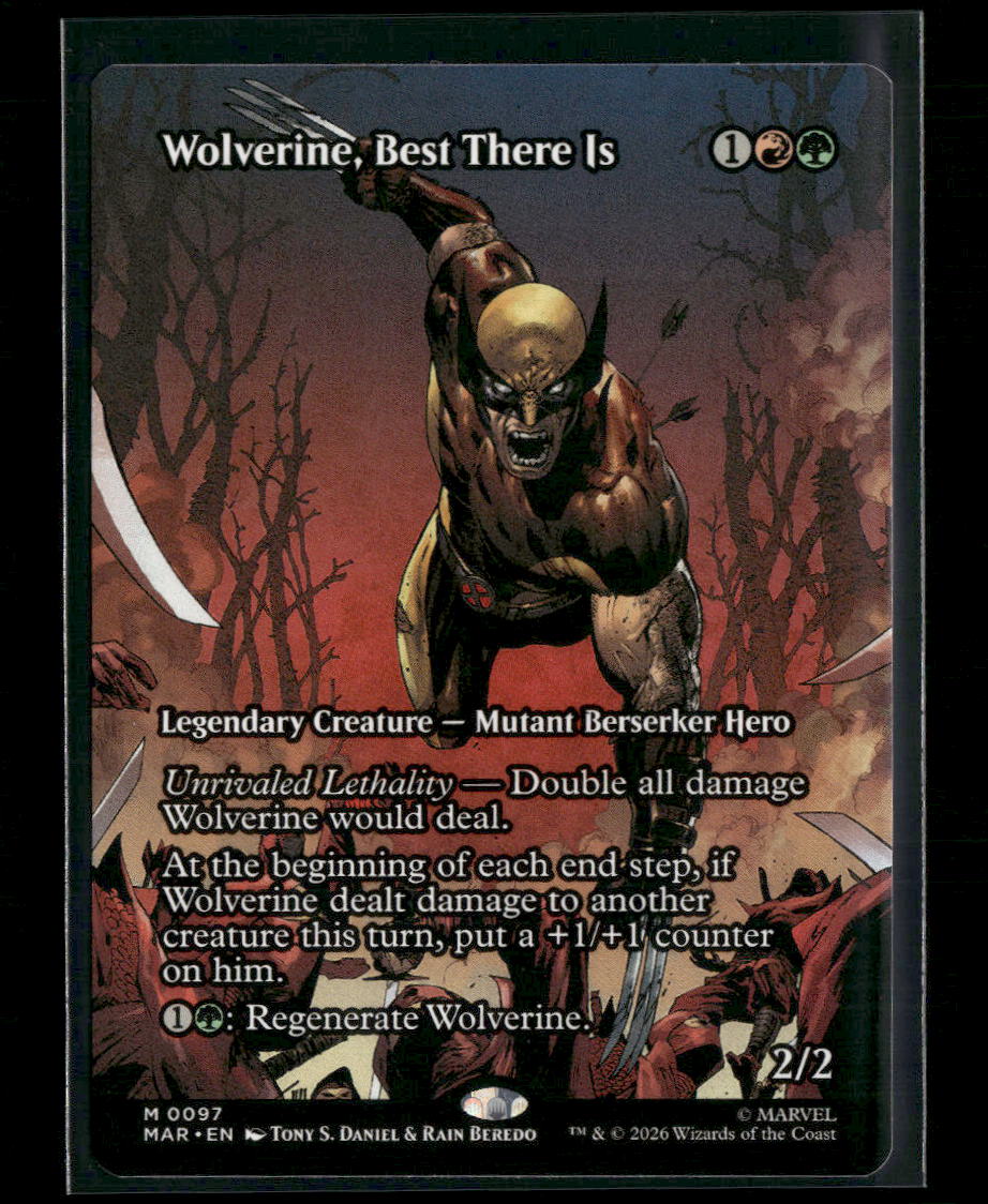 Marvel Universe Eternal-Legal Wolverine, Best There Is (Borderless) #97
