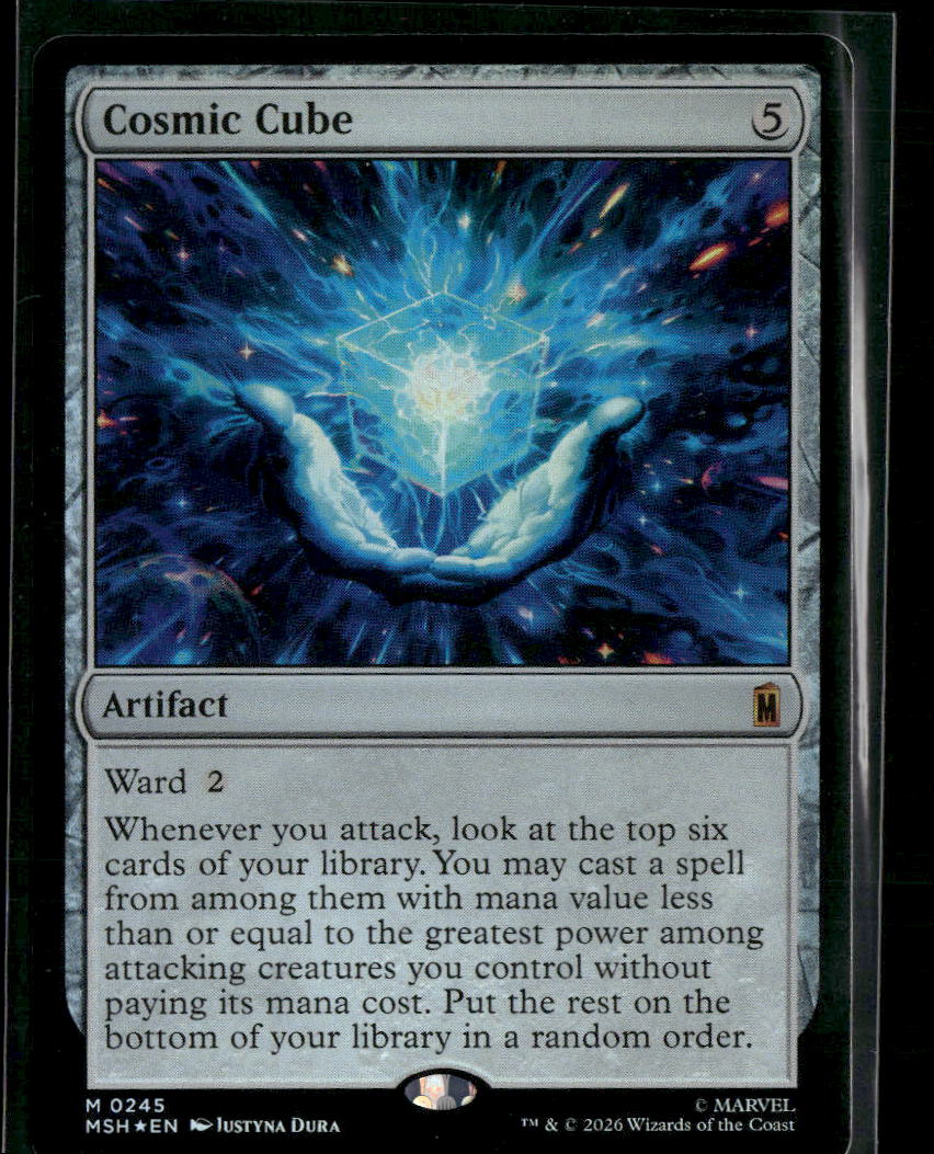 Marvel Super Heroes Cosmic Cube Foil #245
