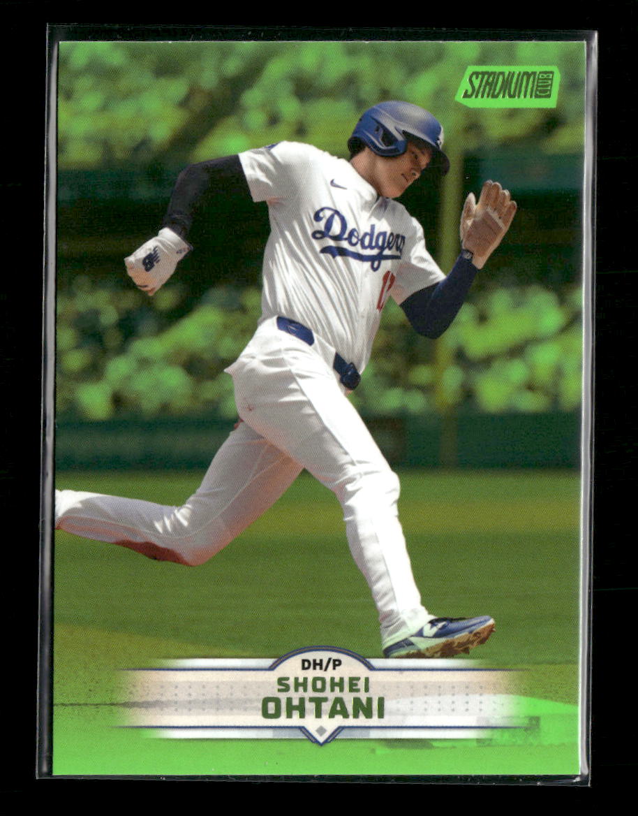2025 Stadium Club Lime Green Shohei Ohtani #58