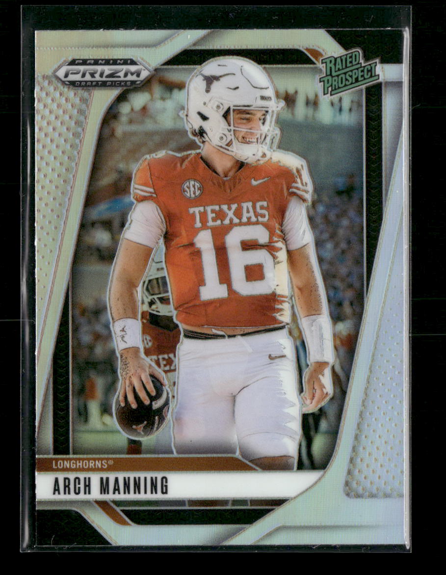 2025 Panini Prizm Draft Picks Prizms Silver Arch Manning #166